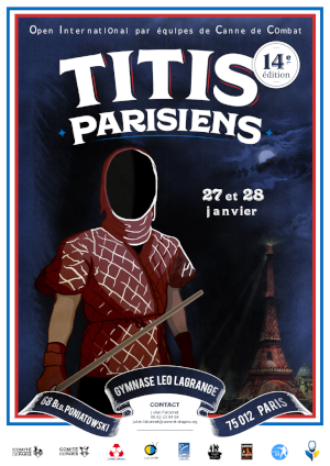 Affiche Titis Parisiens 2018