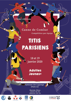 Affiche Titis Parisiens 2020