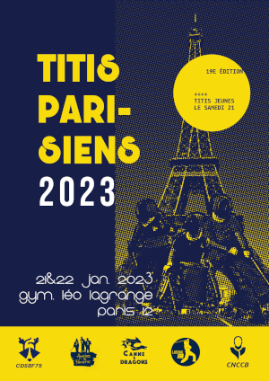Affiche Titis Parisiens 2023